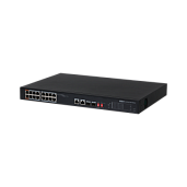 Коммутатор 16-портовый управляемый РоЕ DH-PFS3218-16ET-135 DAHUA