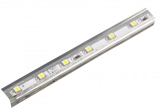 Изображение товара Лента светодиодная MVS 3,8Вт/м SMD 2835 60LED/м  Green 230В IP68 1м .5004283 JazzWay