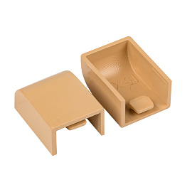 Заглушка (15х10) (4 шт) Plast под светлое дерево PROxima ecl-15-10x4 EKF