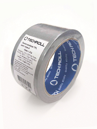 Изображение товара Скотч сантехнический армированный 48x0,13 м TECHROLL водостойкий для герметизации труб