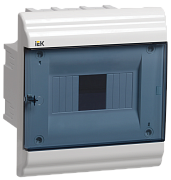 Бокс пластиковый ЩРВ-П- 6 IP41 встраив. PRIME, 210х198х102 MKP82-V-06-41-20, IEK