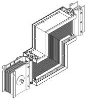 Секция Z-образная вверх 1000А Al 3L+N+PER IP55 транспортировочная LINEBAR LB-1000A4-35-F-ZU IEK