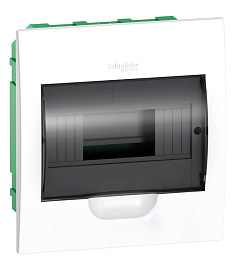 Бокс пластиковый ЩРВ-П- 8 IP40 встраив. прозр. 214х208х92 SE City9 Box EZ9E108S2FRU