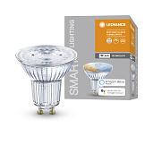 Лампа светодиодная 5Вт GU10 2700К-6500К 350лм диммируемая LEDVANCE SMART+ PAR16 WiFi 4058075485679