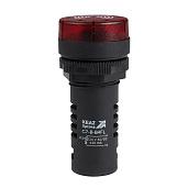 Зуммер с непрерывным сигналом OptiSignal Compact D22 C7-B-B4CL красный с подсветкой 24 В AC/DC 362176 КЭАЗ