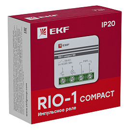 Реле импульсное RIO-1 compact 10А EKF PROxima