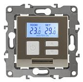 Терморегулятор ЭРА12 скрытой установки 16А 230В IP20 шампань ( 12-4111-04 ) Б0031274 ЭРА