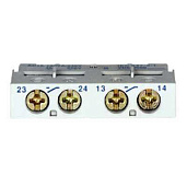 Контакт дополнительный для GV2 GV3 НО+НЗ монтаж спереди GVAE11 Schneider Electric