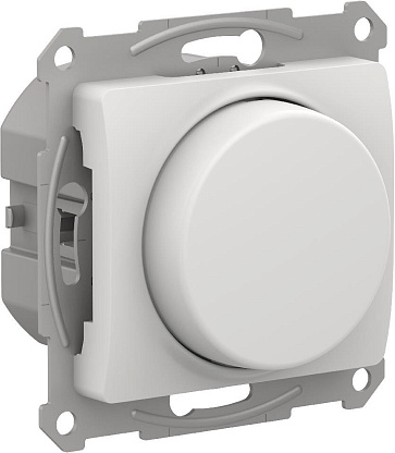 Изображение товара Светорегулятор GLOSSA Systeme Electric 400Вт белый для скрытой установки и LED ламп