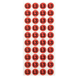 Наклейка "L3" d=20 EKF PROxima