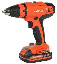 Дрель-шуруповерт аккумуляторная 14,4V Li-Ion 1,5Ah 47 Нм Кейс PATRIOT BR 140Li 180301520