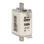 Предохранитель 160А нож – ЛАТУНЬ габарит 00 ППН-33 160/160 (fus-33/160) EKF
