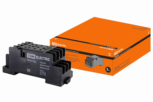 Изображение товара Разъем РРМ78/4 для РЭК78/4 модульный SQ0701-0008 TDM