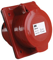 Розетка кабельная силовая 425 скрытая 3Р+РЕ+ N 32А 380В IP44 (PSR42-032-5) IEK