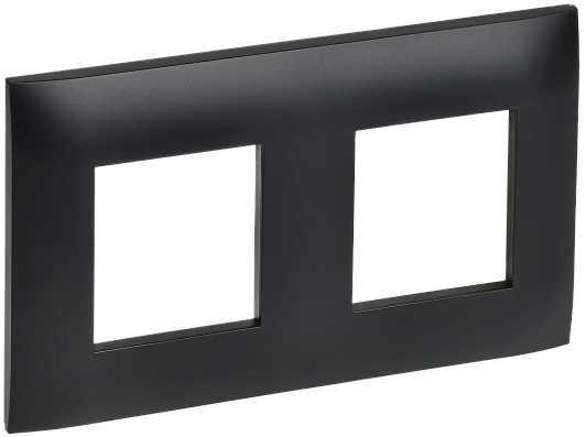 Изображение товара Рамка 2-местная SK-F02Bl черный SKANDY SK-M22-K02 IEK
