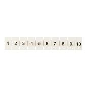 Маркеры для JXB-ST 2,5 с нумерацией 1-10 (10 шт.) zb-st-2.5-1-10 EKF PROxima