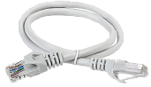 ITK Коммутационный шнур (патч-корд), кат.6 UTP, 15м, серый (PC01-C6U-15M)