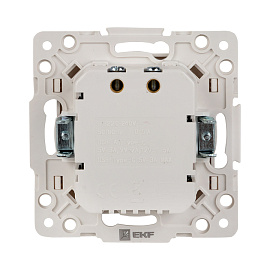 Стокгольм Механизм Розетки с 2USB type-A + type-C белый  EKF PROxima