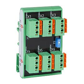 Разветвитель интерфейса RS-485 (Гидра-6) OptiNet S6-RS485 359485 КЭАЗ