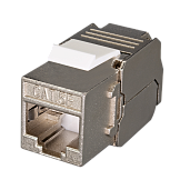 Keystone Jack 8P8C (RJ-45) FTP Cat.5e заделка без инструмента 180° 10-0328 SUPRLAN