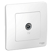 Коннектор ТВ BLANCA скрытой установки в сборе белый BLNTS000011 Systeme Electric