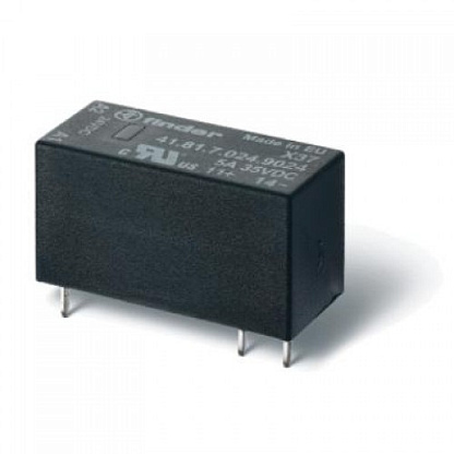 Изображение товара Реле низкопрофильное миниатюрное твердотельное 24В DC 5A влагозащита RT III FINDER