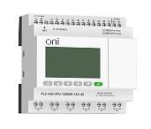 Модуль ЦПУ ПЛК 430 12 DI 6 RO 220В AC с Ethernet портом с экраном ONI PLC-430-CPU-12D06R-1AC-00