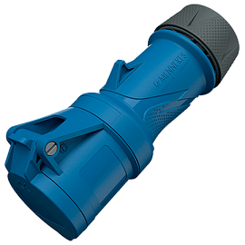 Розетка 32/230/3 кабельная разборная винтовые клеммы PowerTOP Xtra синяя IP54 14513 Mennekes