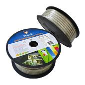 Светодиодная лента ULS-Q325 2835-60LED/m-10mm-IP67-220V-6W/m-50M-WW В ПВХ трубке бобина 50м. IP67. Угол излучения 120. Кратность резки 1м. Теплый белый свет. 10982 TM Volpe