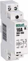 Контактор модульный 25А 230В 1НО+1НЗ МК-103 18065DEK DEKraft SE