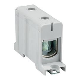 Клемма силовая вводная КСВ одинарная 35-150 кв.мм серая plc-kvs-35-150-gray EKF