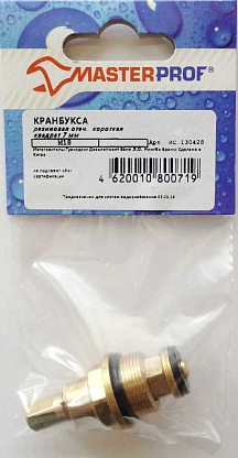 Изображение товара Кранбукса рез. отеч. короткая М18 квадрат 7 мм, MP-У