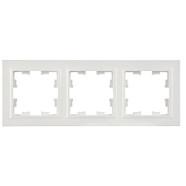BRITE Рамка 3-м BRITE РУ-3-БрБ бел. IEK BR-M32-K01