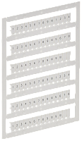 Маркер для CTS/CP 2,5мм2 с символами 1-10 ARMAFIX AF-CT10D-M-D25-01 IEK