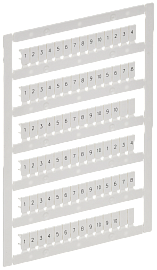Маркер для CTS/CP 2,5мм2 с символами 1-10 ARMAFIX AF-CT10D-M-D25-01 IEK