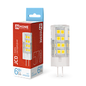 Лампа светодиодная 6,0Вт G4 4000К 570Лм 230В LED-JCD 4690612036144 IN Home