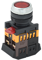 Кнопка управления красная с подсветкой ABLFS-22 (К) BBT30-ABLFS-K04 IEK