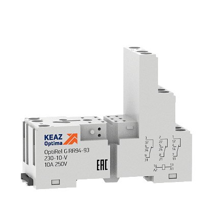 Изображение товара Розетка для реле OptiRel G RR94-93-230-10-V 281165 КЭАЗ