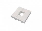 Адаптер Mosaic 45х45 мм для модуля Keystone, 1 порт, белый DR-5301 DATAREX