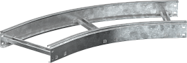 Поворот лестничный LESTA 45° 100х300мм R600 HDZ CPG05-4-45-100-300-HDZ IEK