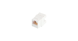 Модуль Keystone Essential Line, Кат.5e, RJ45/8P8C, 180 градусов, неэкран., белый NMC-KJUD2-VI-WT NIKOMAX