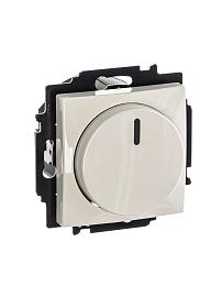 Светорегулятор (диммер)  Basic55 скрытой установки Busch-Dimmer с центральной платой слоновая кость (6515-0-0843) 2CKA006515A0843 ABB