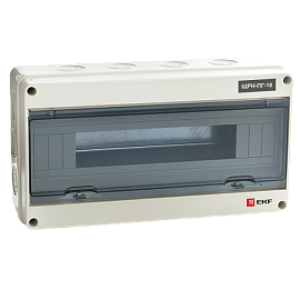 Бокс пластиковый КМПн-18 IP65 навесной ЩРН-Пг PROxima pb65-n-pg-18 EKF