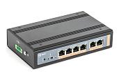Коммутатор PoE Plus, мощность 60Вт, порты: 4-Ethernet, 2-Uplink SKAT PoE-IN-4E-2E Бастион