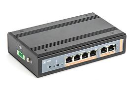 Коммутатор PoE Plus, мощность 60Вт, порты: 4-Ethernet, 2-Uplink SKAT PoE-IN-4E-2E Бастион