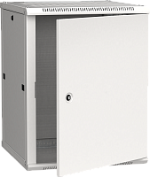 ITK Шкаф LINEA W 15U 600x600 мм дверь металл, RAL7035 LWR3-15U66-MF IEK
