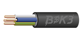 Кабель ВВГнг(А)-LS 4х6 ок (N,PE) -0,66 ВЭКЗ