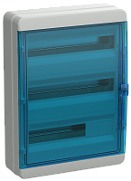 Корпус пластиковый КМПн-54 IP65 синяя прозрачная дверь TEKFOR TF5-KP72-N-54-65-K03-K07 IEK