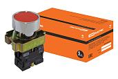 Кнопка управления BА42 без подсветки красный 1р SQ0704-0039 TDM