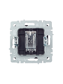Розетка TV оконечная РТВ11-0-БрЧ черный BR-A10-O-K02 BRITE  IEK